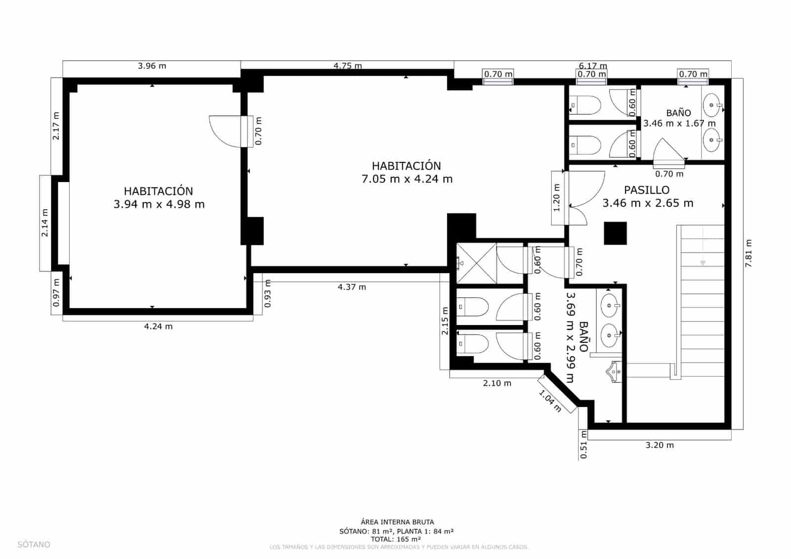 Kontor til salg i Madrid by - € 695.000 (Ref: 9216869)