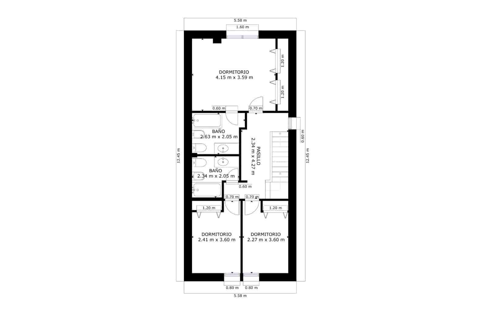5 soveværelse Semi-Rækkehus til salg i Becerril de la Sierra med swimmingpool - € 650.000 (Ref: 9282835)