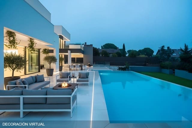 5 sypialnia Willa na sprzedaż w Las Rozas de Madrid z basenem garażem - 3 500 000 € (Ref: 9354537)