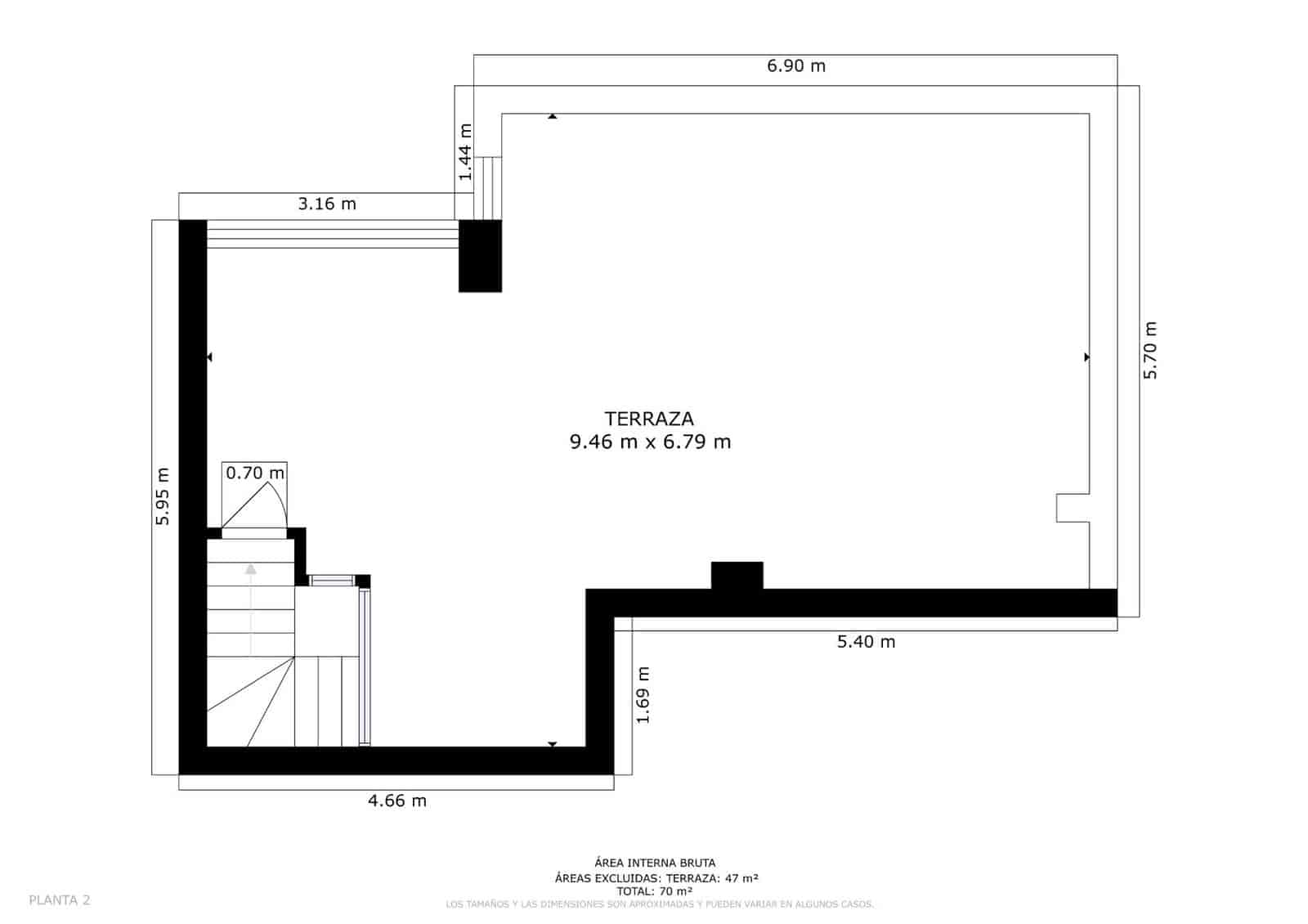 2 bedroom Penthouse for sale in La Moraleja with pool garage - € 620,000 (Ref: 9371406)