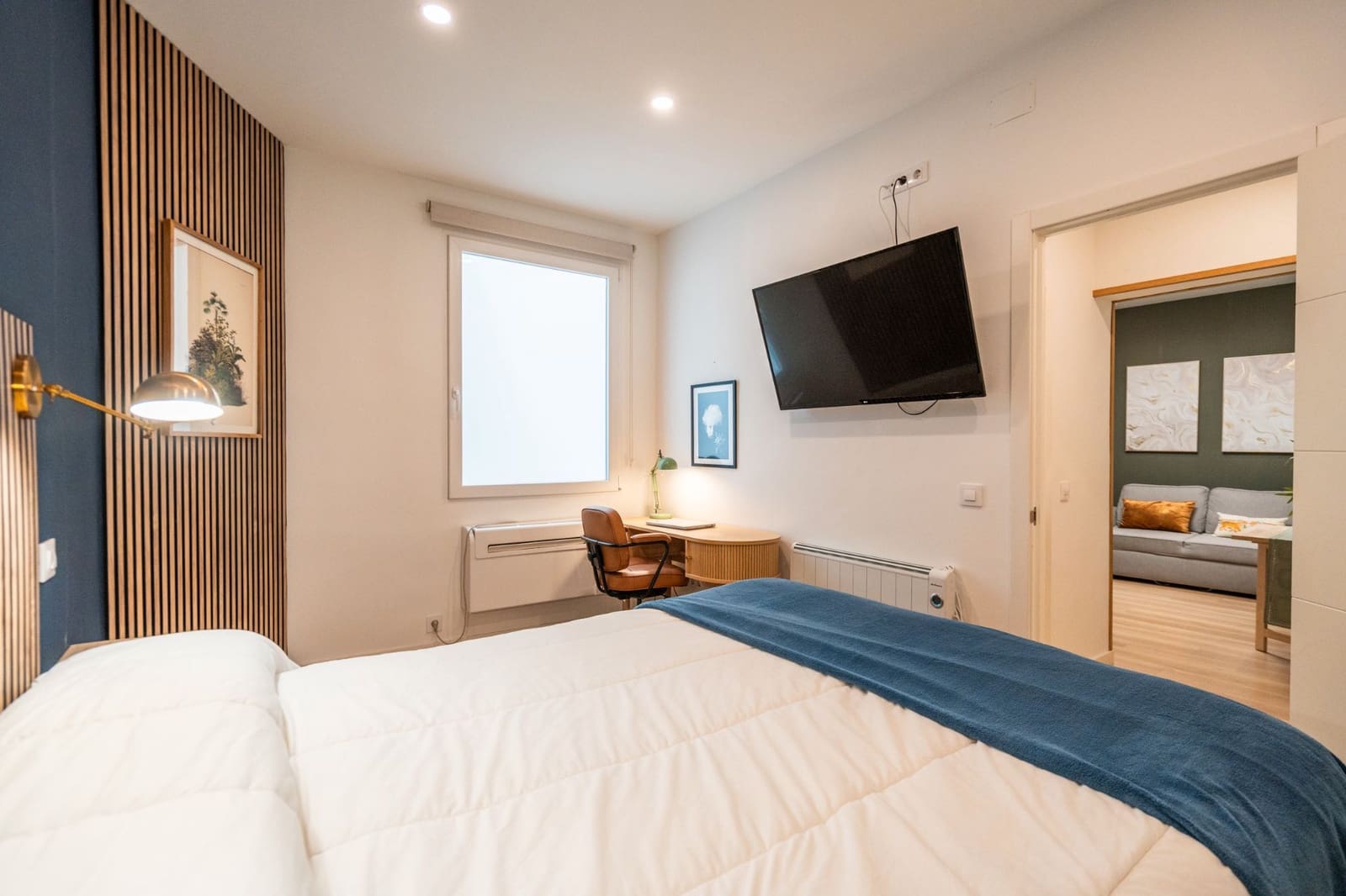 1 soveværelse Lejlighed til leje i Madrid by med garage - € 1.650 (Ref: 9411357)