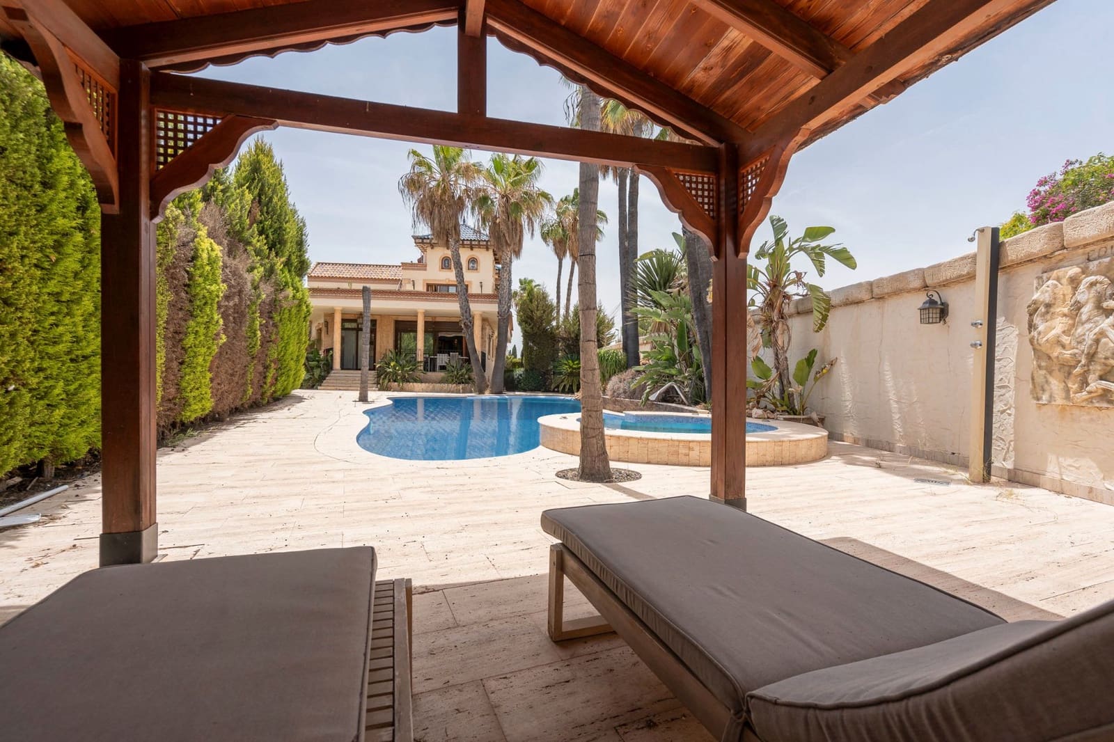 5 soveværelse Villa til leje i Molina de Segura med swimmingpool garage - € 3.000 (Ref: 9470732)