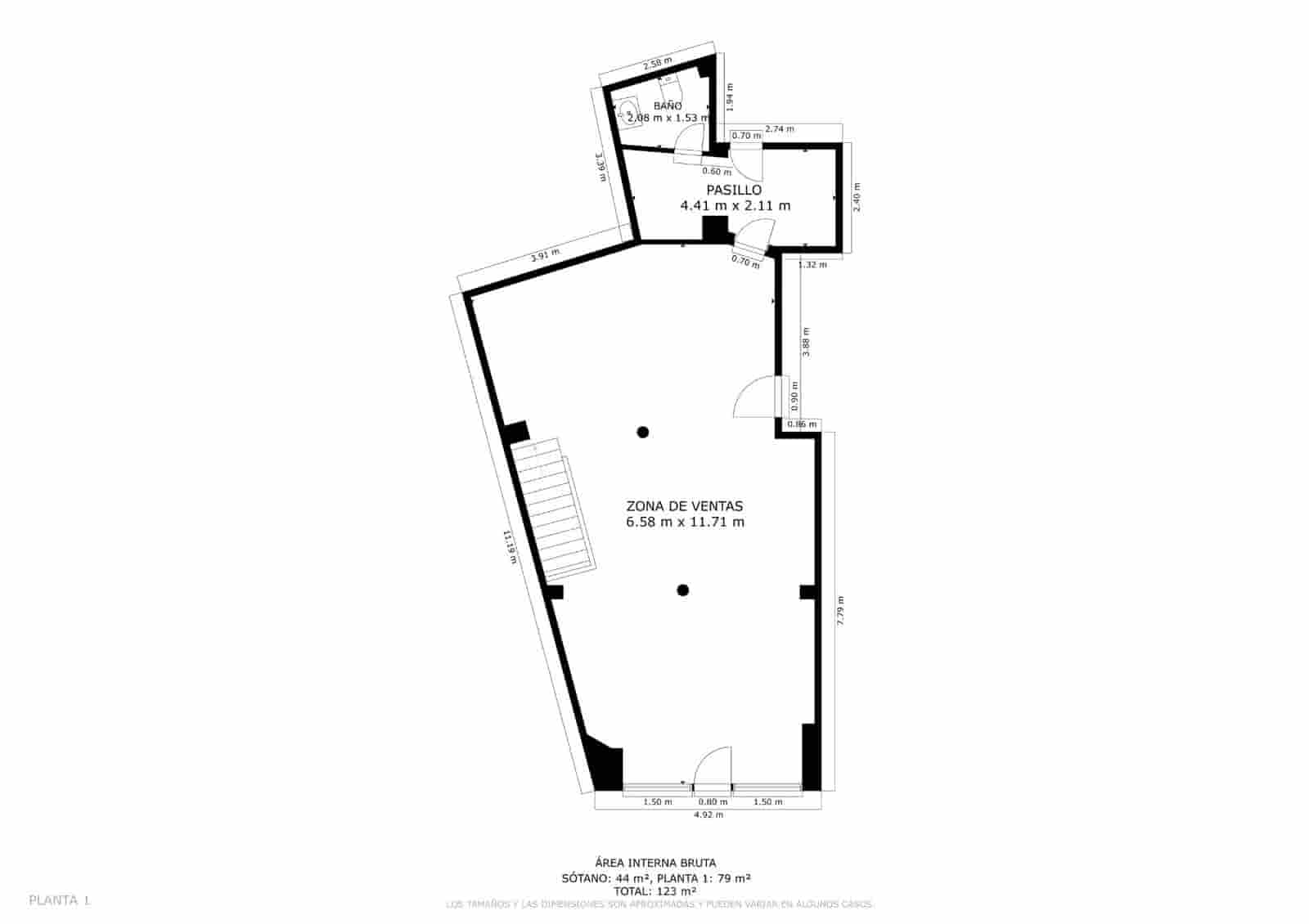 Comercial para venda em Madrid cidade - 1 550 000 € (Ref: 9535165)