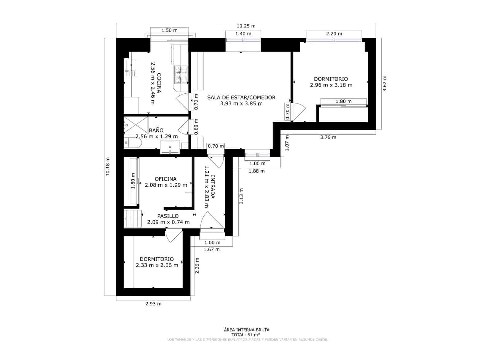 2 sypialnia Mieszkanie na sprzedaż w Miasto Madryt - 470 000 € (Ref: 9535166)