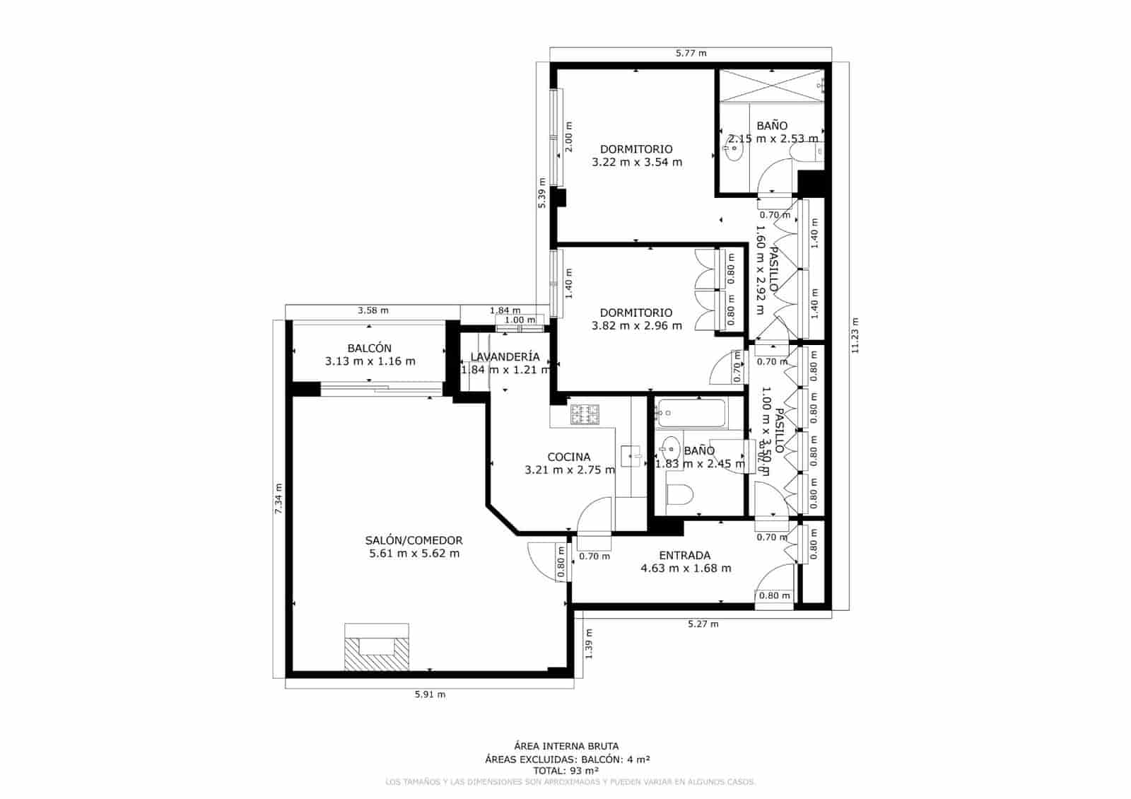 2 sovrum Lägenhet till salu i Las Rozas de Madrid med pool - 595 000 € (Ref: 9597157)