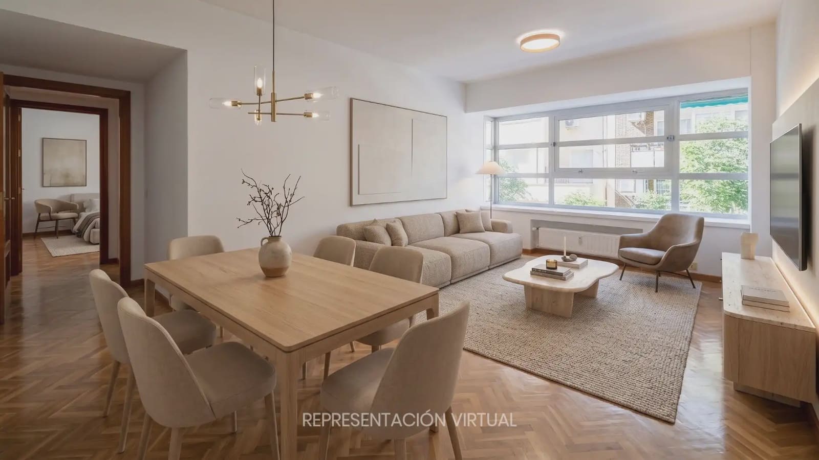 2 bedroom Flat for rent in Madrid city - € 2,100 (Ref: 9821681)