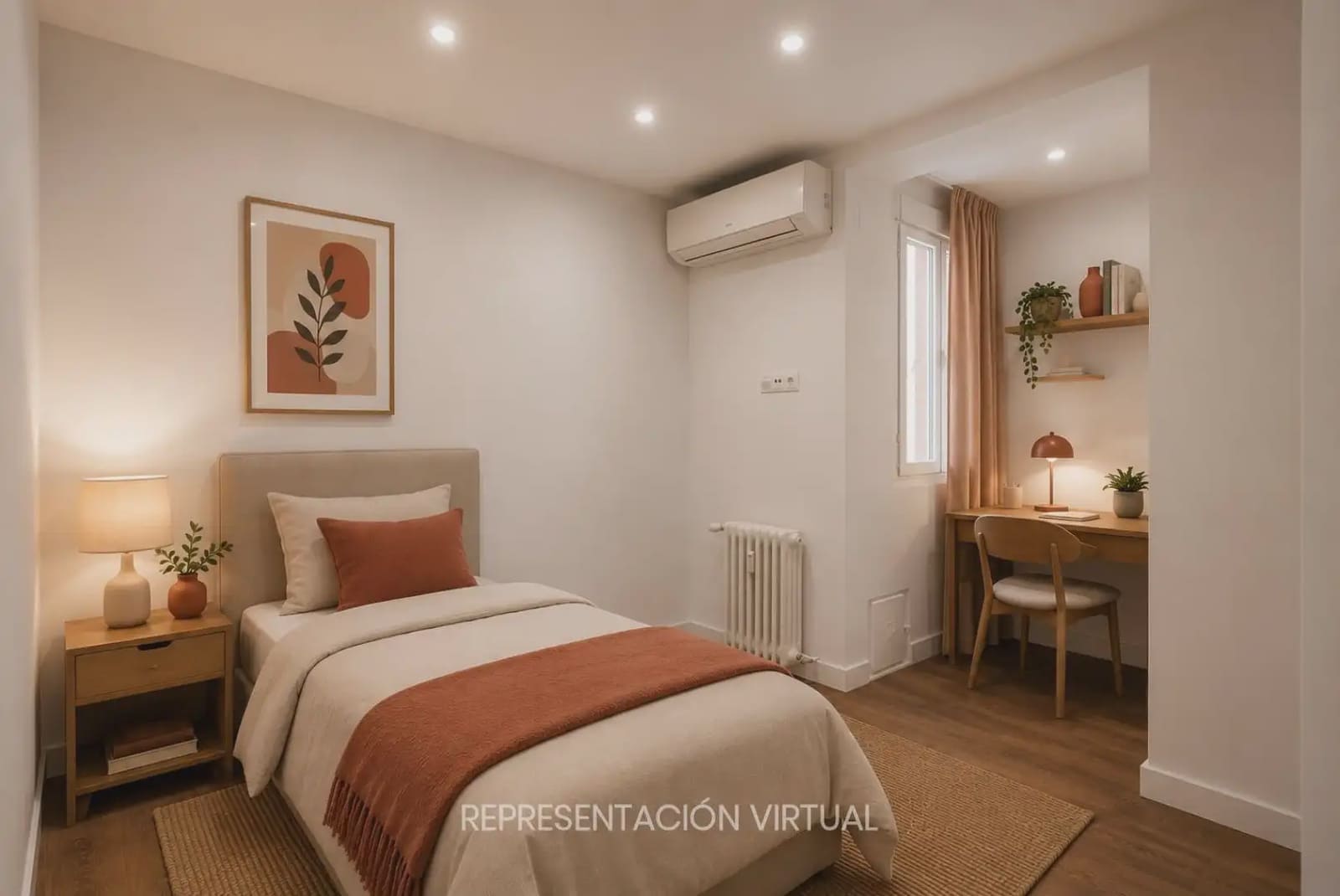 Appartement de 3 chambres à louer à Madrid ville avec garage - 3 500 € (Ref: 9828026)