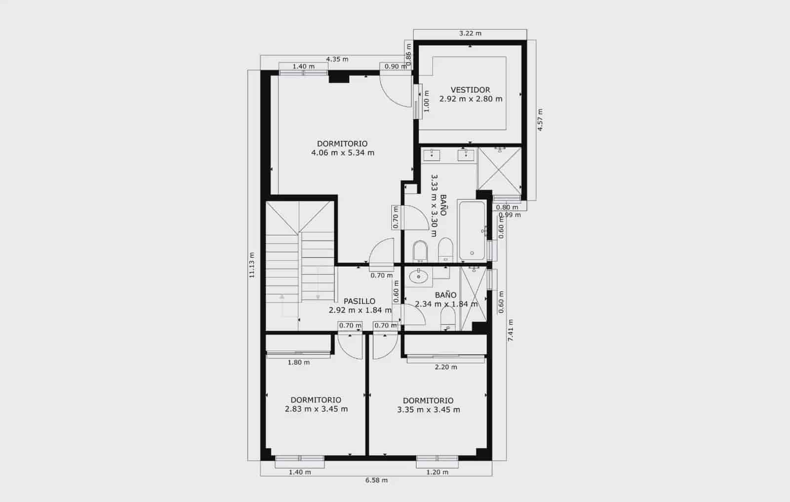 6 sovrum Semi-fristående Villa till salu i Las Rozas de Madrid med pool garage - 1 190 000 € (Ref: 9912247)