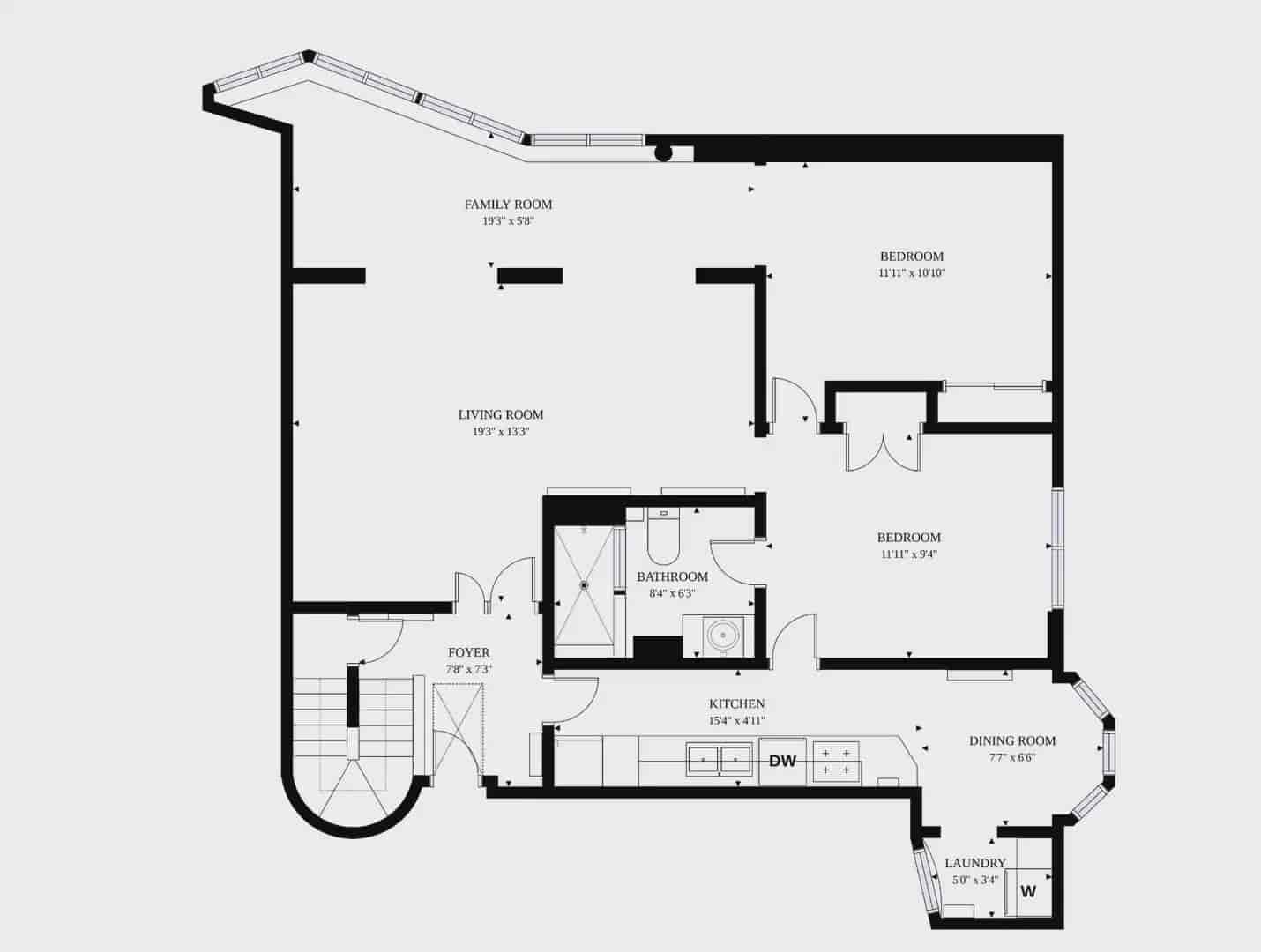 4 camera da letto Appartamento in vendita in Madrid citta - 480.000 € (Rif: 9965701)