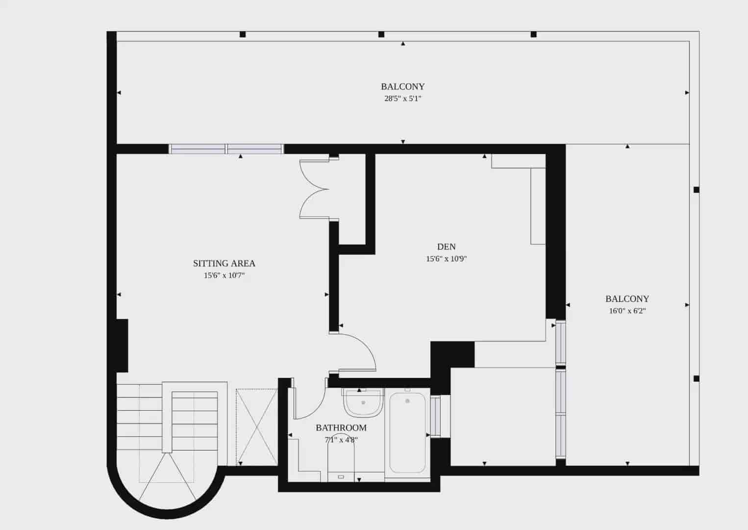 4 camera da letto Appartamento in vendita in Madrid citta - 480.000 € (Rif: 9965701)