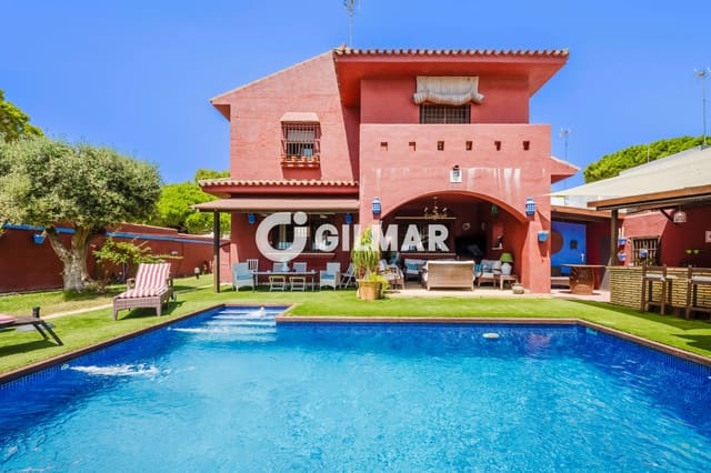 7 soverom Villa til salgs i La Barrosa, Chiclana de la Frontera med svømmebasseng garasje - € 1 100 000 (Ref: 10008089)