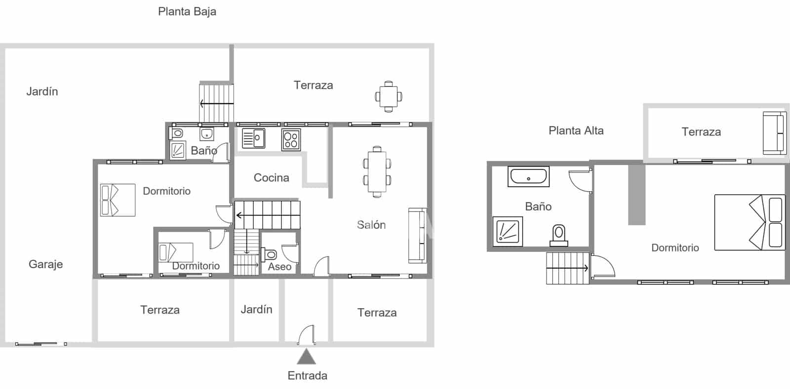 3 bedroom Semi-detached Villa for sale in Costa Adeje with garage - € 799,000 (Ref: 10012639)