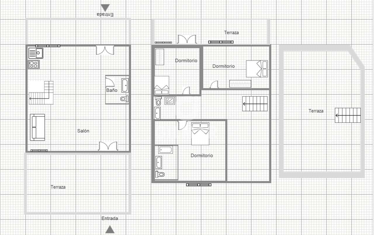 3 sovrum Radhus till salu i Playa Paraiso med pool garage - 785 000 € (Ref: 10012641)