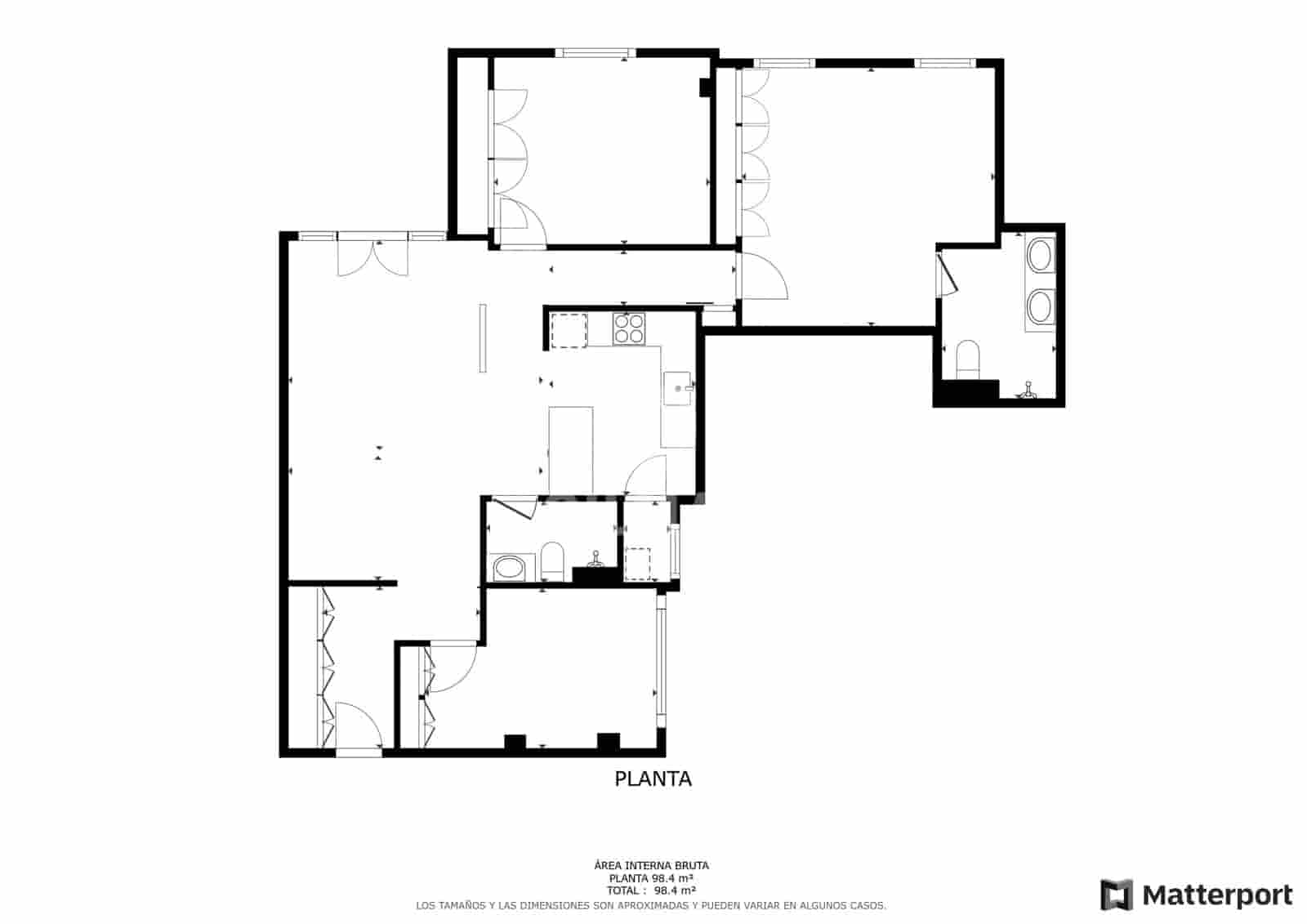 3 makuuhuone Asunto myytävänä paikassa Sevilla kaupunki - 429 000 € (Ref: 10029783)