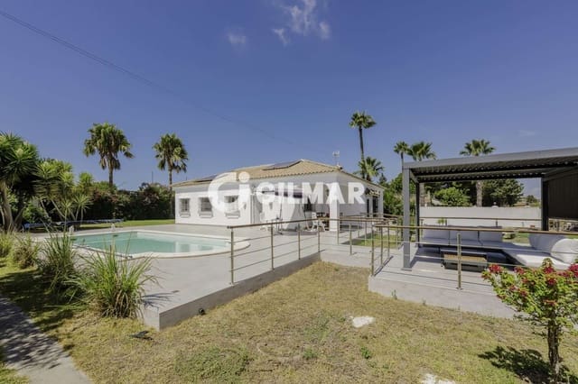 4 makuuhuone Huvila myytävänä paikassa Chiclana de la Frontera mukana uima-altaan - 425 000 € (Ref: 10032418)