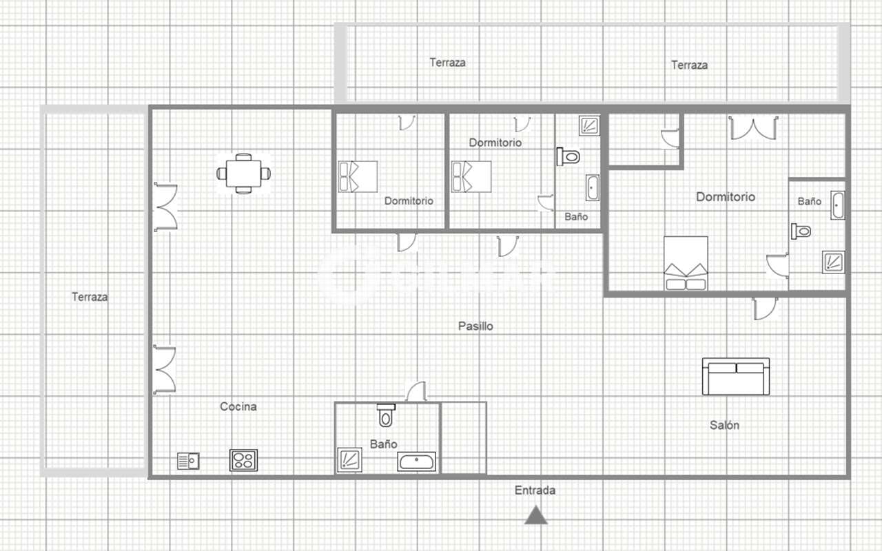 6 Zimmer Wohnung zu vermieten in Costa Adeje mit Pool Garage - 9.800 € (Ref: 10033267)