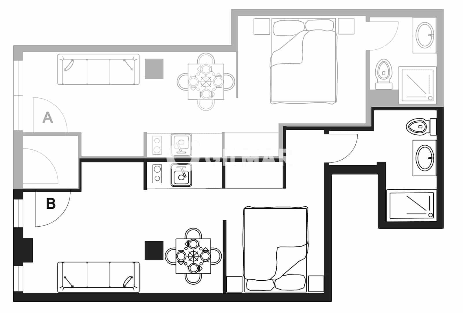 2 camera da letto Appartamento in vendita in Madrid citta - 410.000 € (Rif: 10041726)