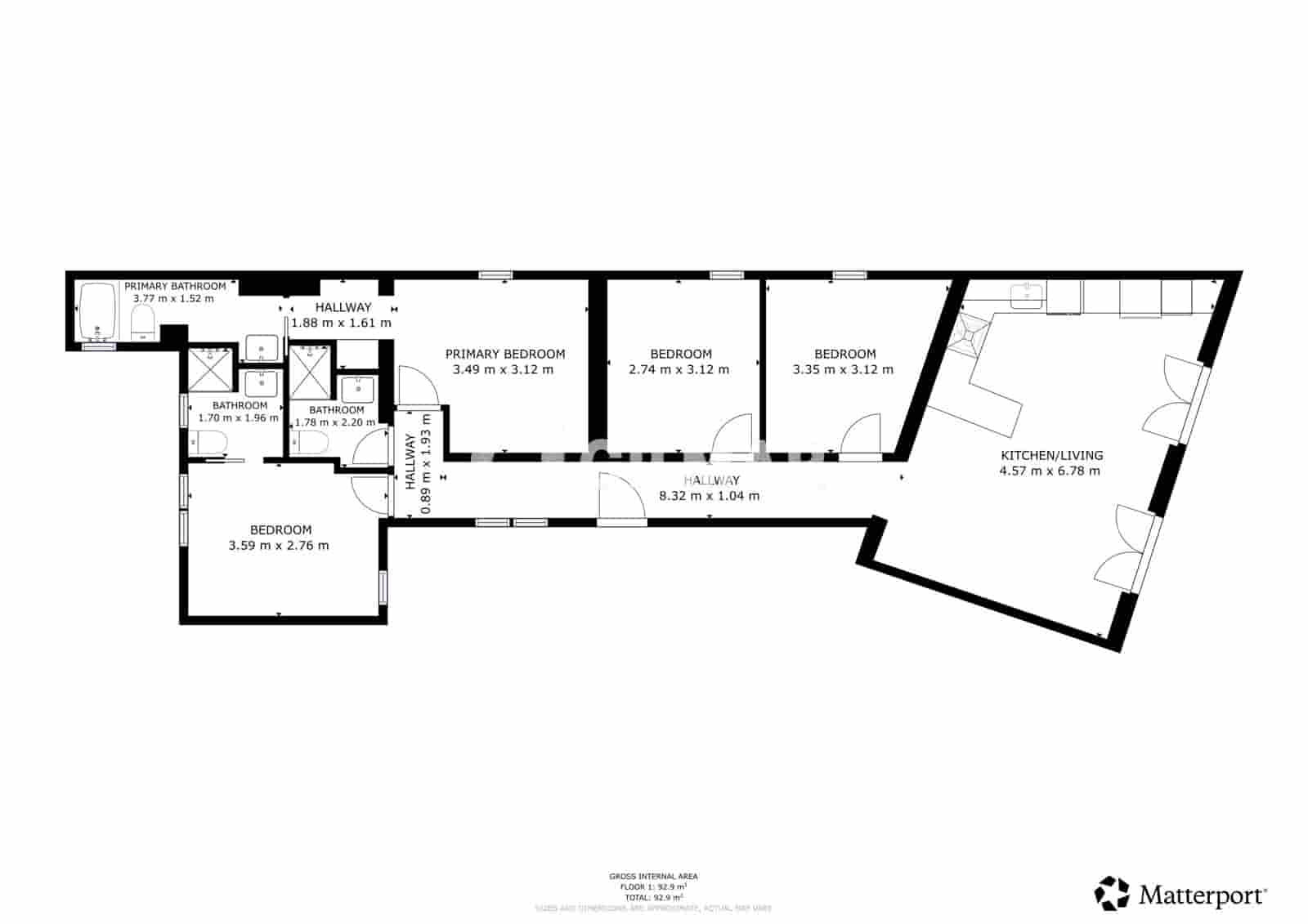 Piso de 4 habitaciones en Madrid ciudad en venta - 795.000 € (Ref: 10041743)