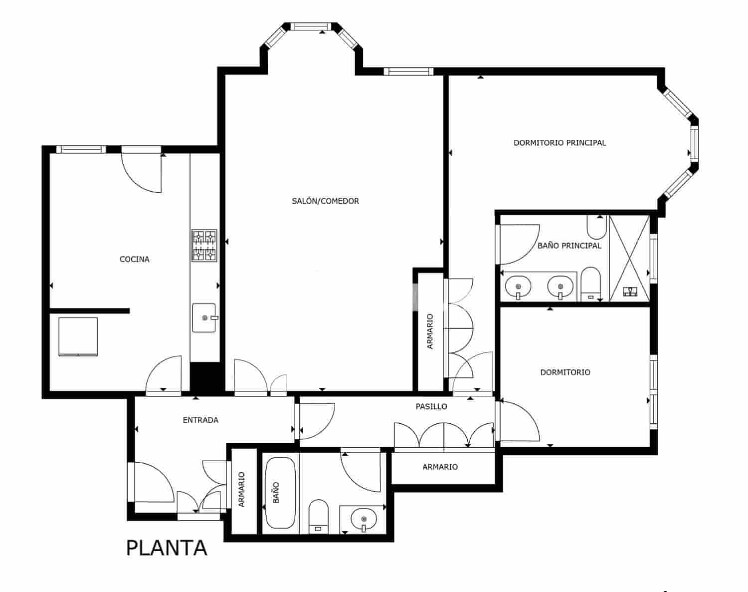 2 Zimmer Wohnung zu verkaufen in La Moraleja mit Pool Garage - 950.000 € (Ref: 10043513)
