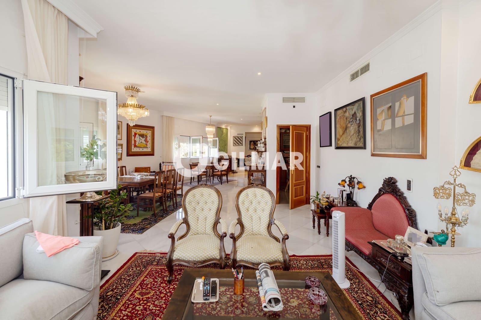 6 chambre Villa/Maison Semi-Mitoyenne à vendre à Malaga ville avec piscine - 2 800 000 € (Ref: 10048086)