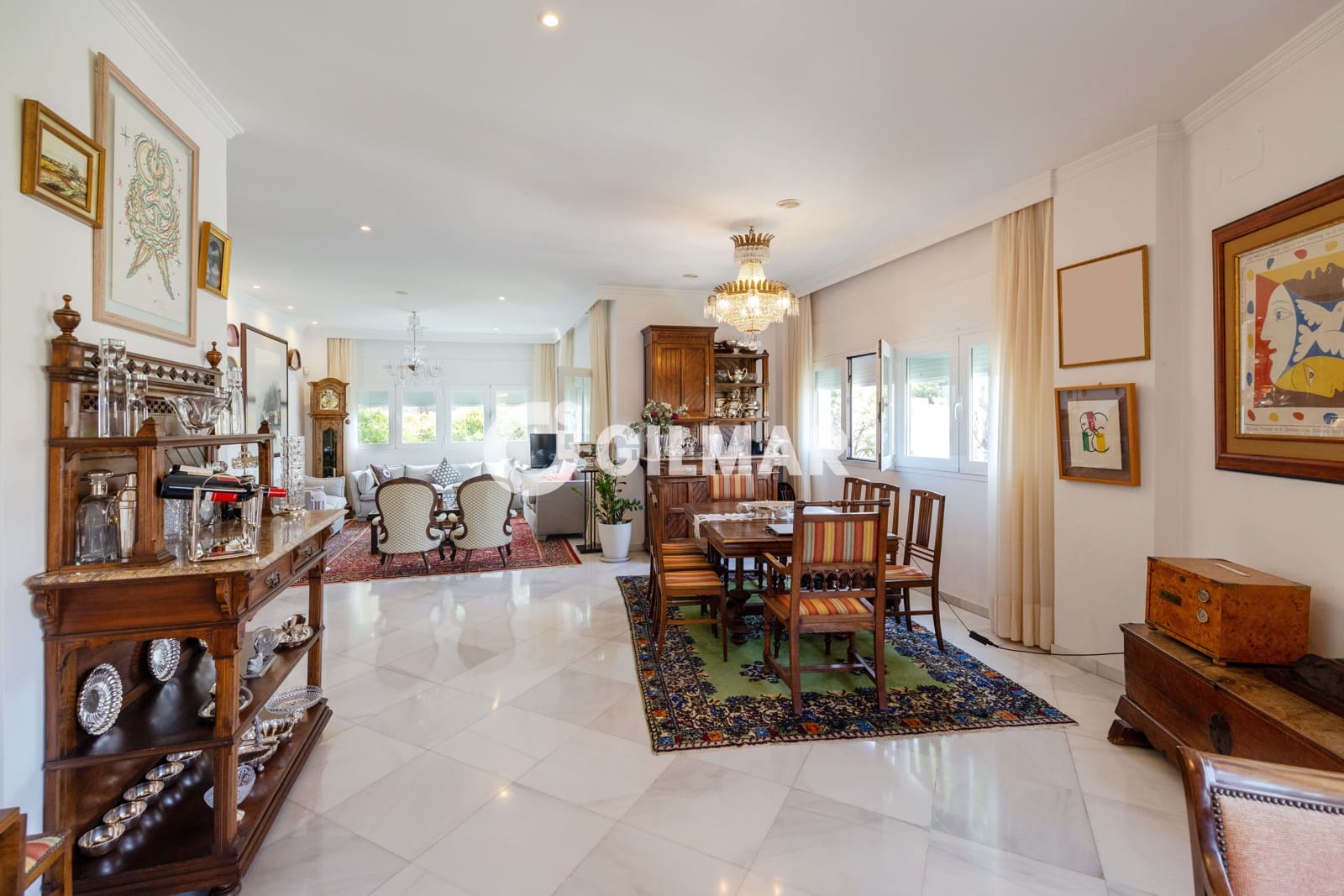 6 chambre Villa/Maison Semi-Mitoyenne à vendre à Malaga ville avec piscine - 2 800 000 € (Ref: 10048086)