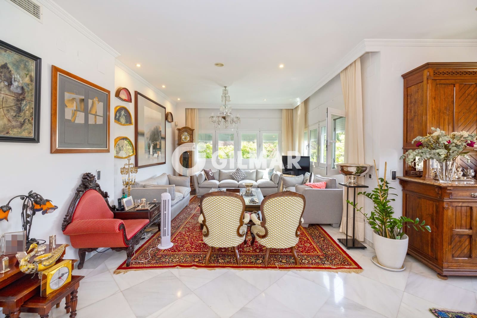 6 chambre Villa/Maison Semi-Mitoyenne à vendre à Malaga ville avec piscine - 2 800 000 € (Ref: 10048086)
