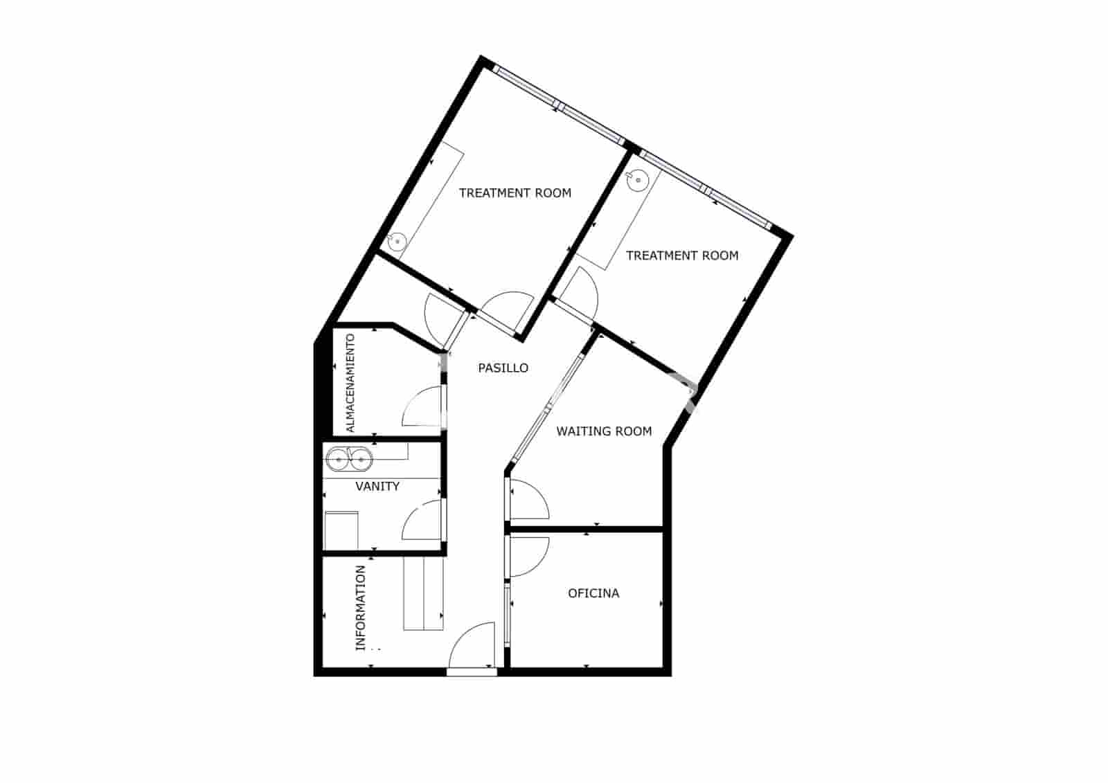 Commercial for sale in Malaga city - € 235,000 (Ref: 10048358)