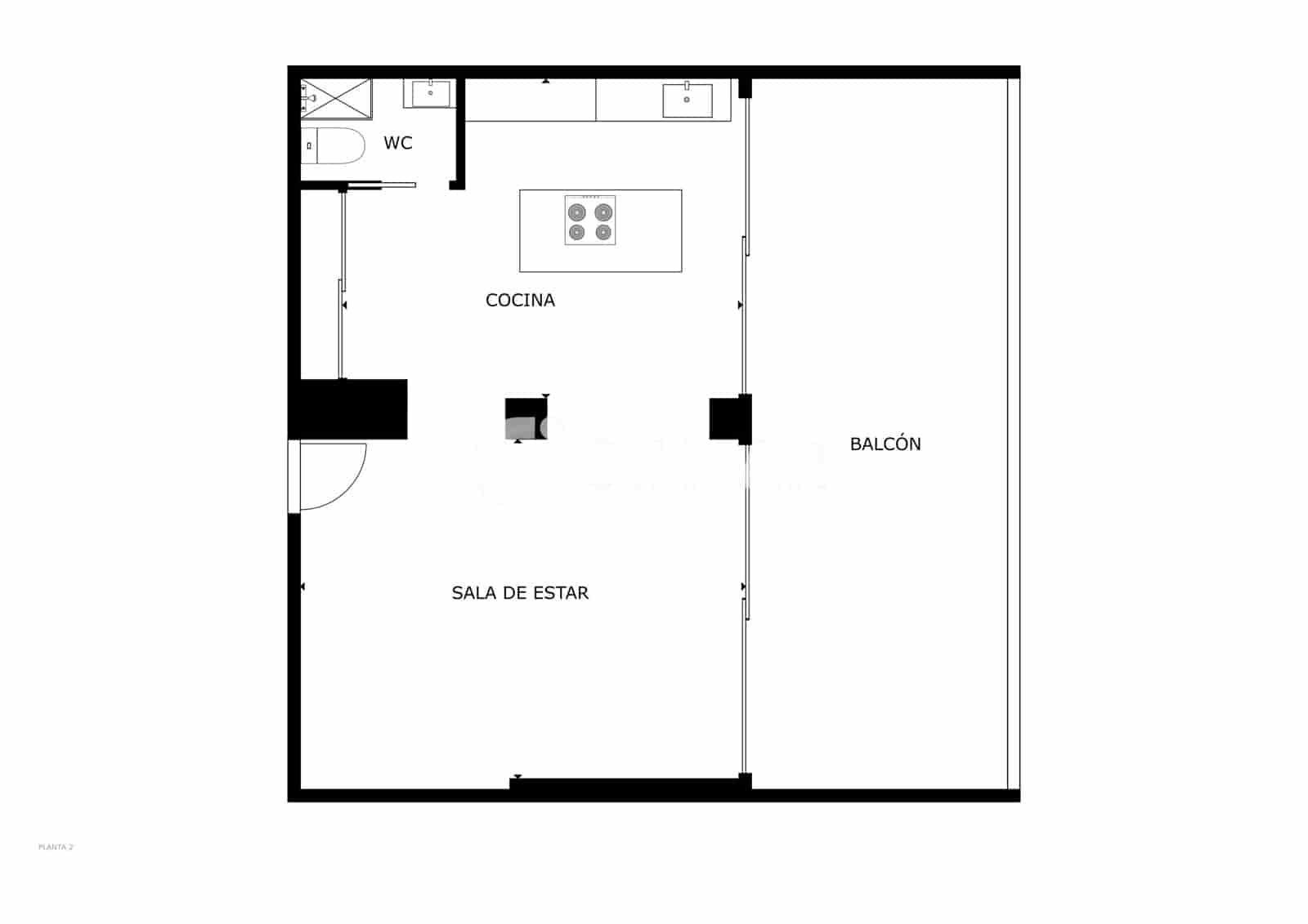 4 slaapkamer Flat te koop in Malaga stad met zwembad garage - € 1.350.000 (Ref: 10048360)
