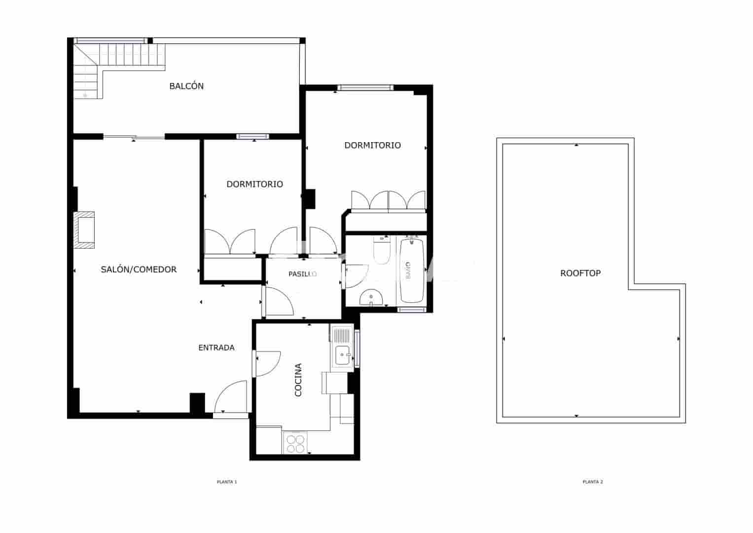 2 sovrum Takvåning till salu i Sanlucar de Barrameda med pool garage - 245 000 € (Ref: 10079061)