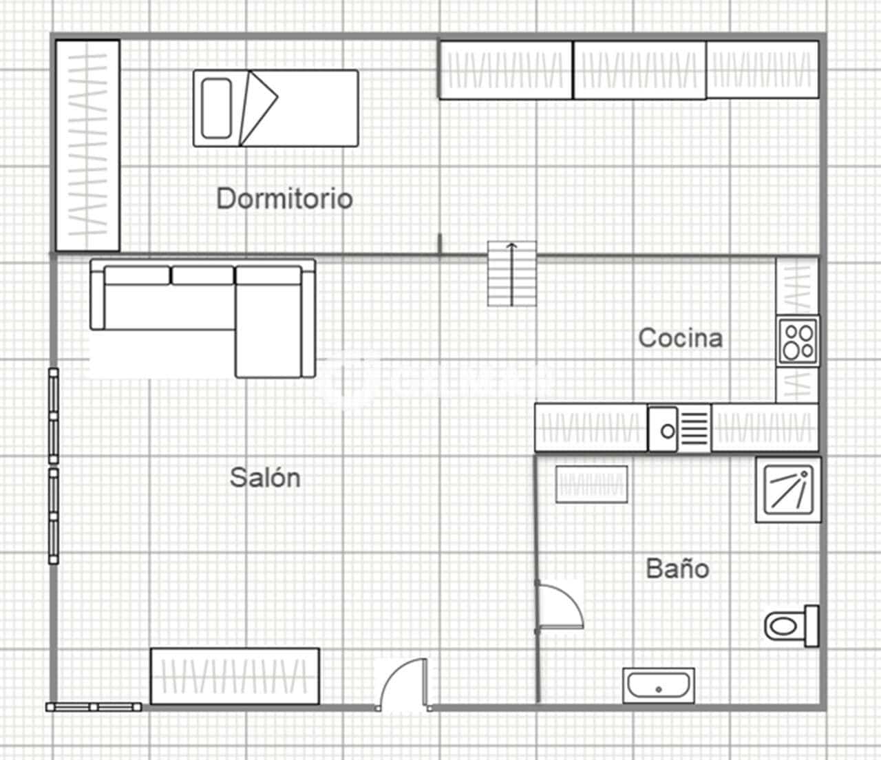 Studio na sprzedaż w Los Gigantes z basenem - 133 000 € (Ref: 10088445)