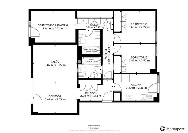 3 chambre Appartement à vendre à Valverde, Madrid ville avec piscine garage - 780 000 € (Ref: 10103562)