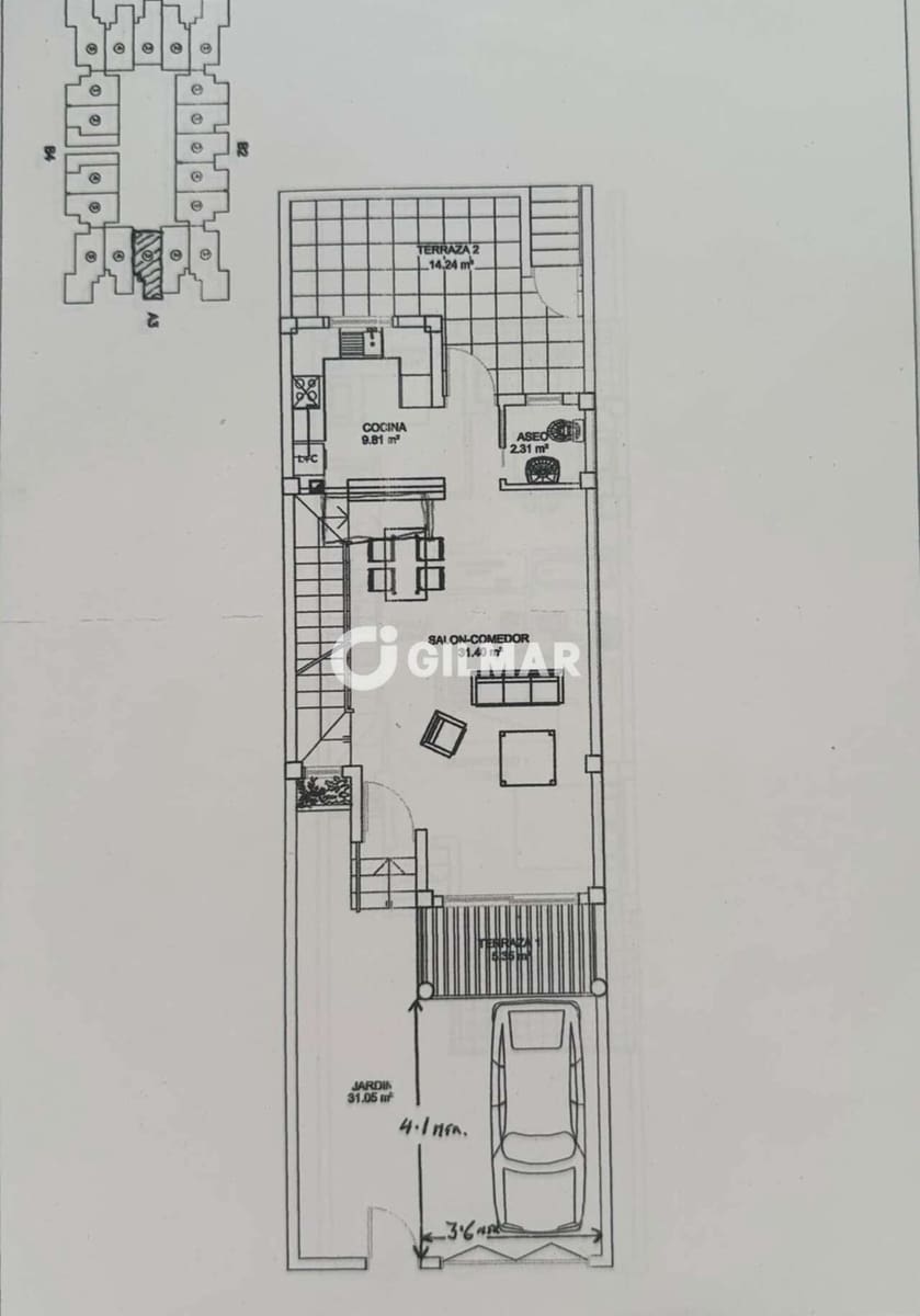 Adosado de 3 habitaciones en Palm-Mar en venta con piscina garaje - 475.000 € (Ref: 10120940)