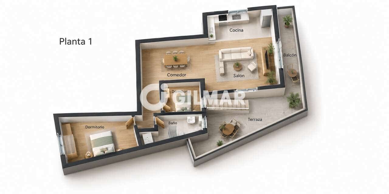 5 sypialnia Dom szeregowy na sprzedaż w Granadilla de Abona - 380 000 € (Ref: 10136445)