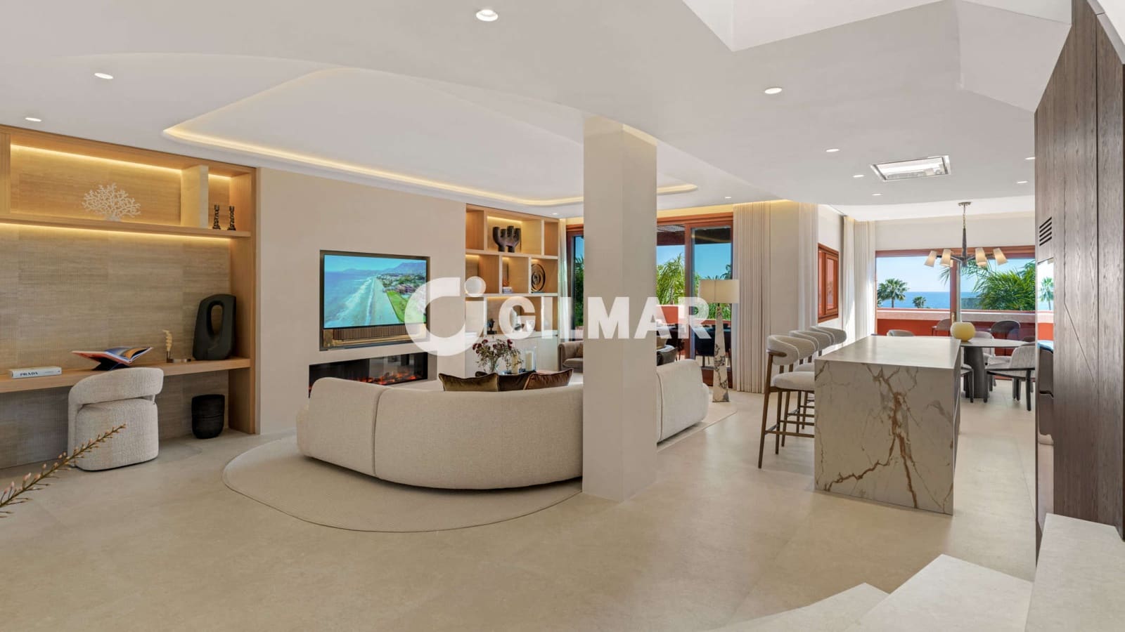3 camera da letto Attico in vendita in New Golden Mile con piscina garage - 4.995.000 € (Rif: 10141803)
