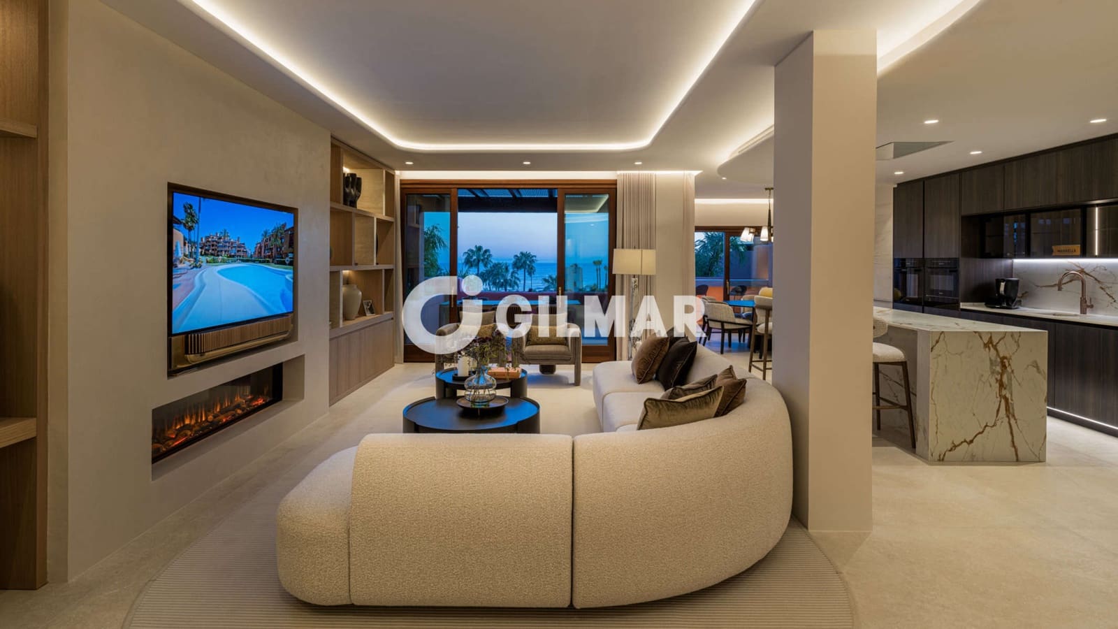 3 camera da letto Attico in vendita in New Golden Mile con piscina garage - 4.995.000 € (Rif: 10141803)
