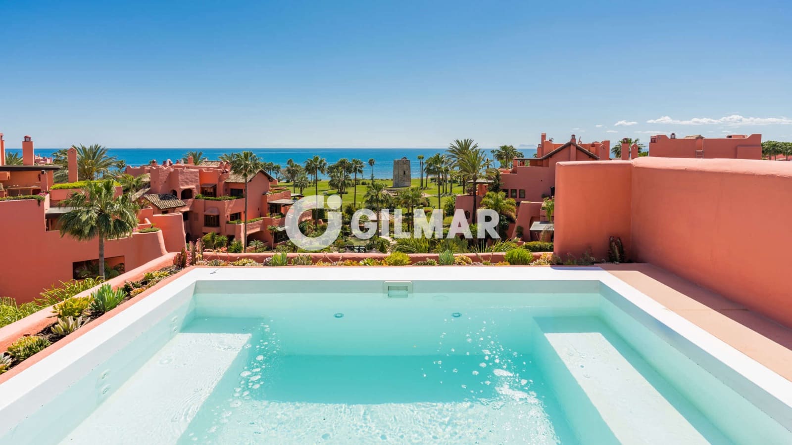 3 camera da letto Attico in vendita in New Golden Mile con piscina garage - 4.995.000 € (Rif: 10141803)