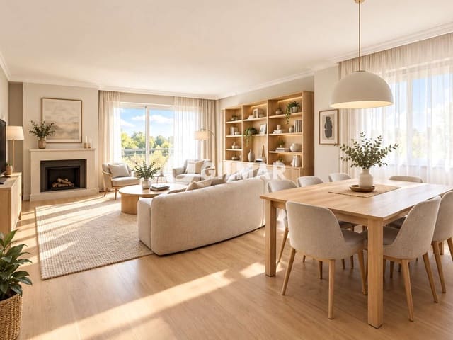 5 soveværelse Lejlighed til salg i La Paz, Madrid by med swimmingpool garage - € 1.025.000 (Ref: 10160130)