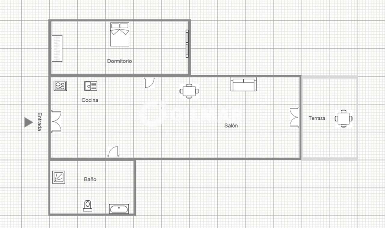 1 makuuhuone Asunto vuokrattavana paikassa Puerto Santiago mukana uima-altaan - 1 000 € (Ref: 10175963)