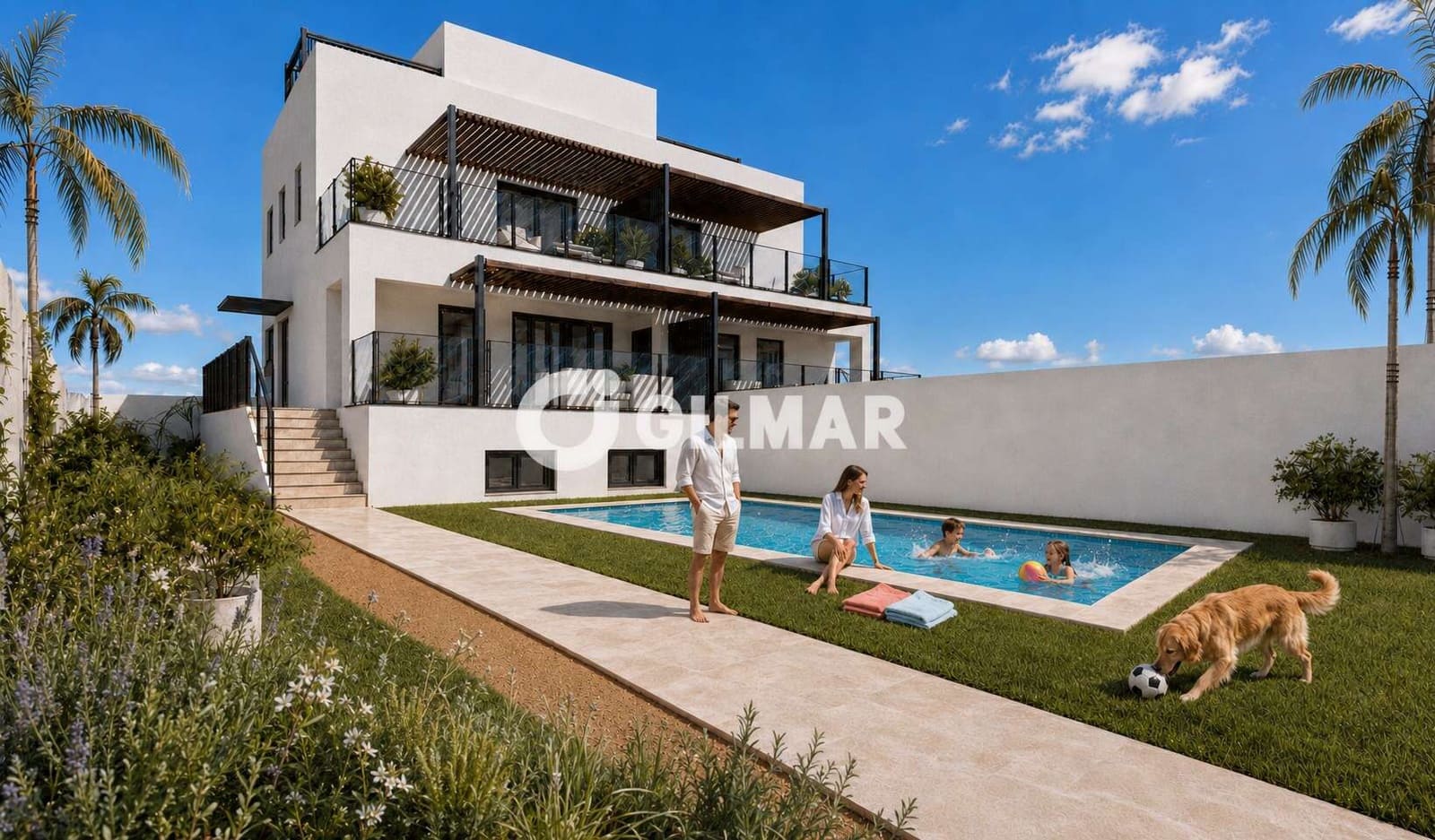 3 sovrum Semi-fristående Villa till salu i La Mata med garage - 995 000 € (Ref: 10179196)