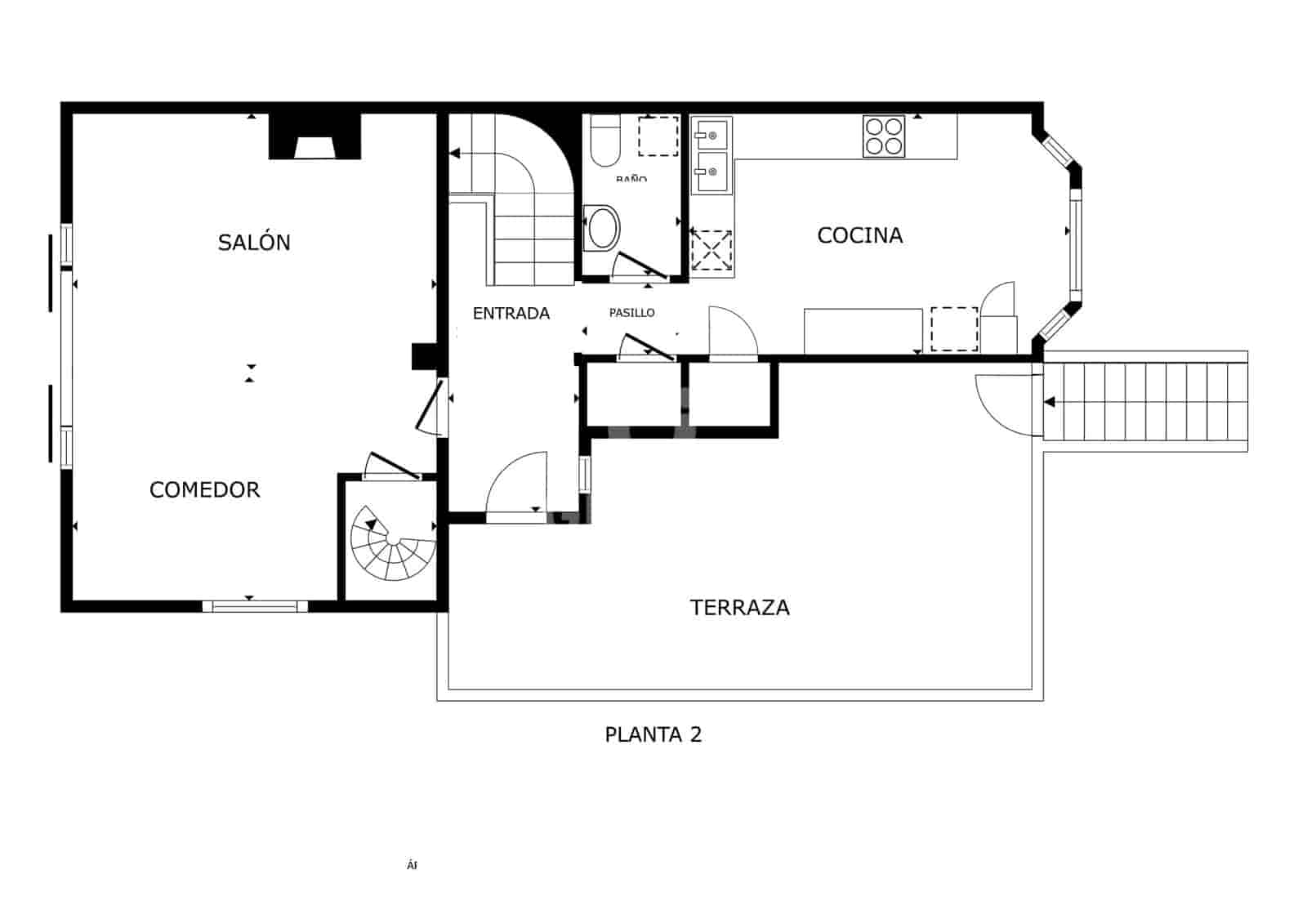 5 soveværelse Rækkehus til salg i Las Lagunas de Mijas med swimmingpool garage - € 509.000 (Ref: 9205830)