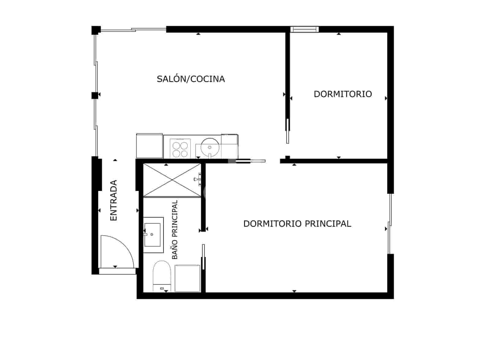 2 bedroom Flat for sale in Torremolinos with pool - € 218,000 (Ref: 9205839)