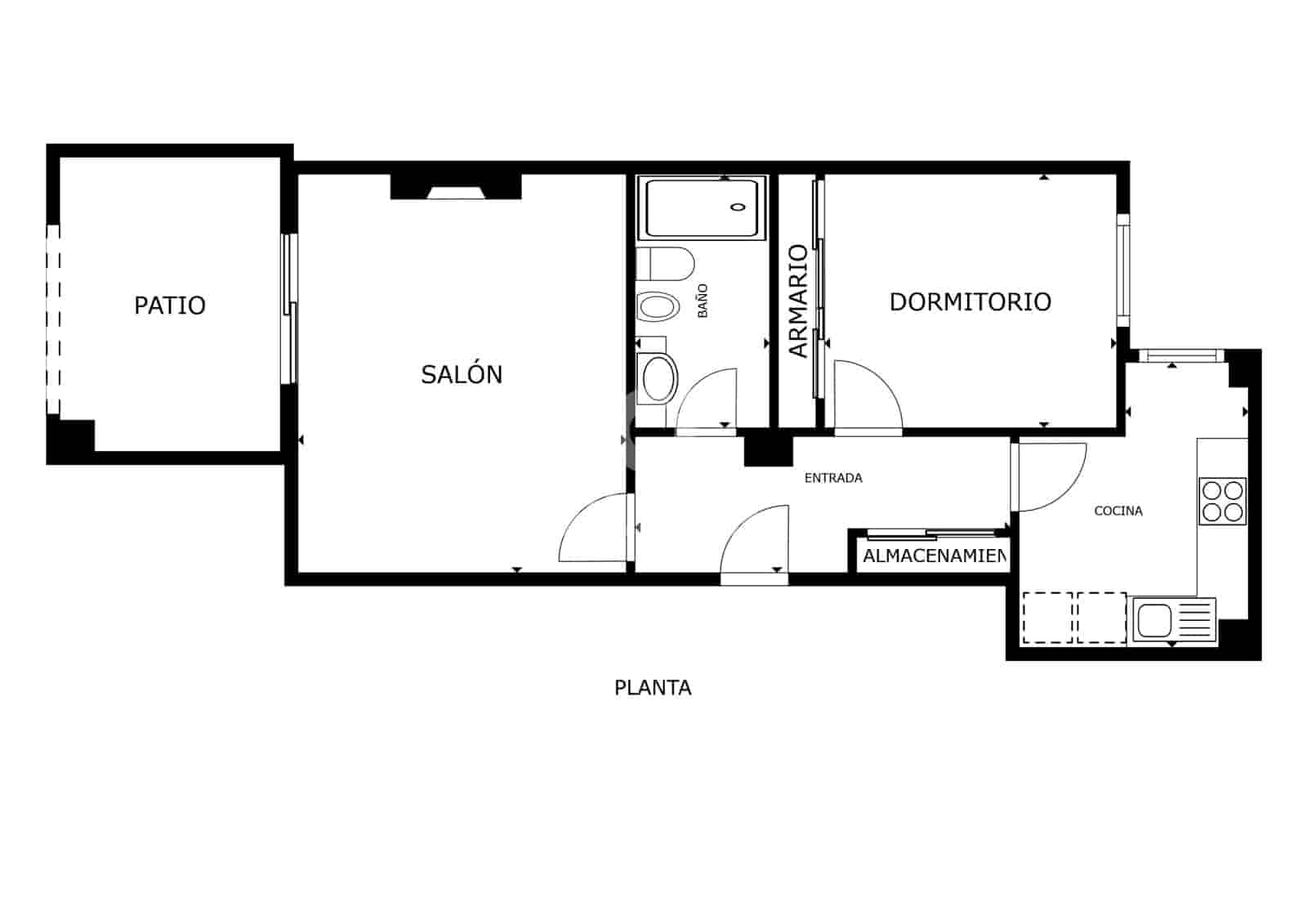 1 soverom Leilighet til salgs i Benalmadena Costa med svømmebasseng garasje - € 249 000 (Ref: 9205859)