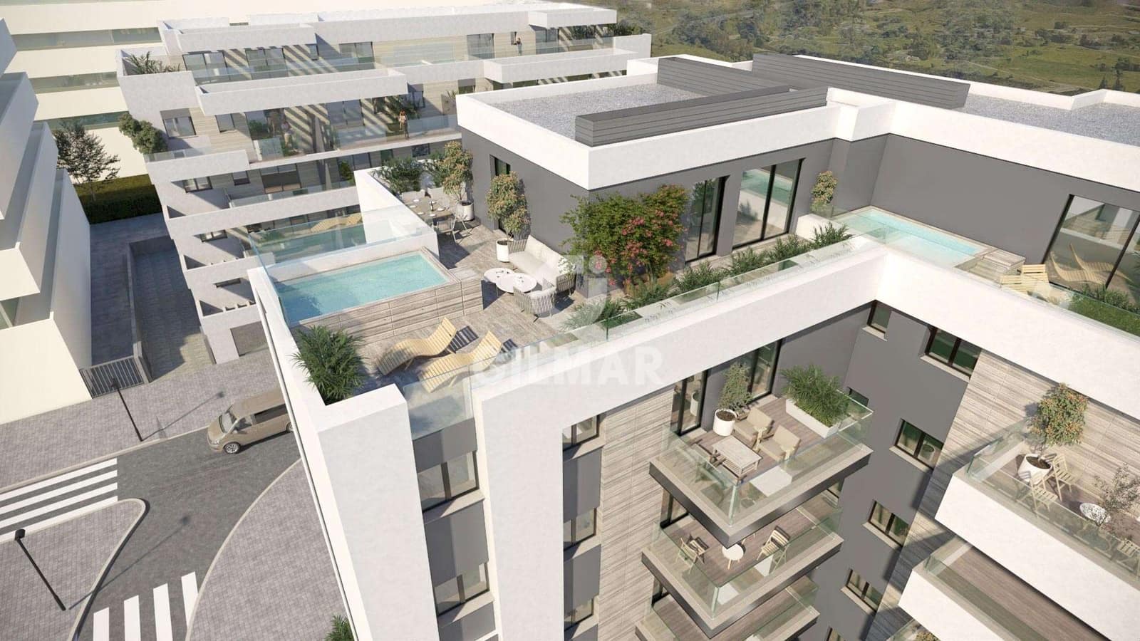 3 sovrum Lägenhet till salu i Las Lagunas de Mijas med pool garage - 369 000 € (Ref: 9205869)