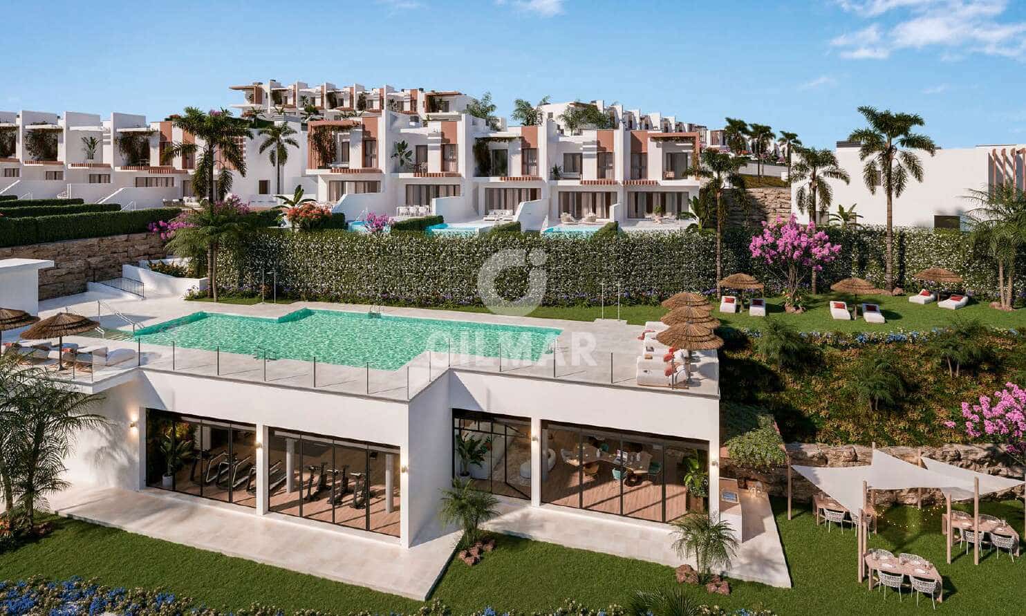 3 sypialnia Dom szeregowy na sprzedaż w El Faro z basenem garażem - 957 000 € (Ref: 9205876)