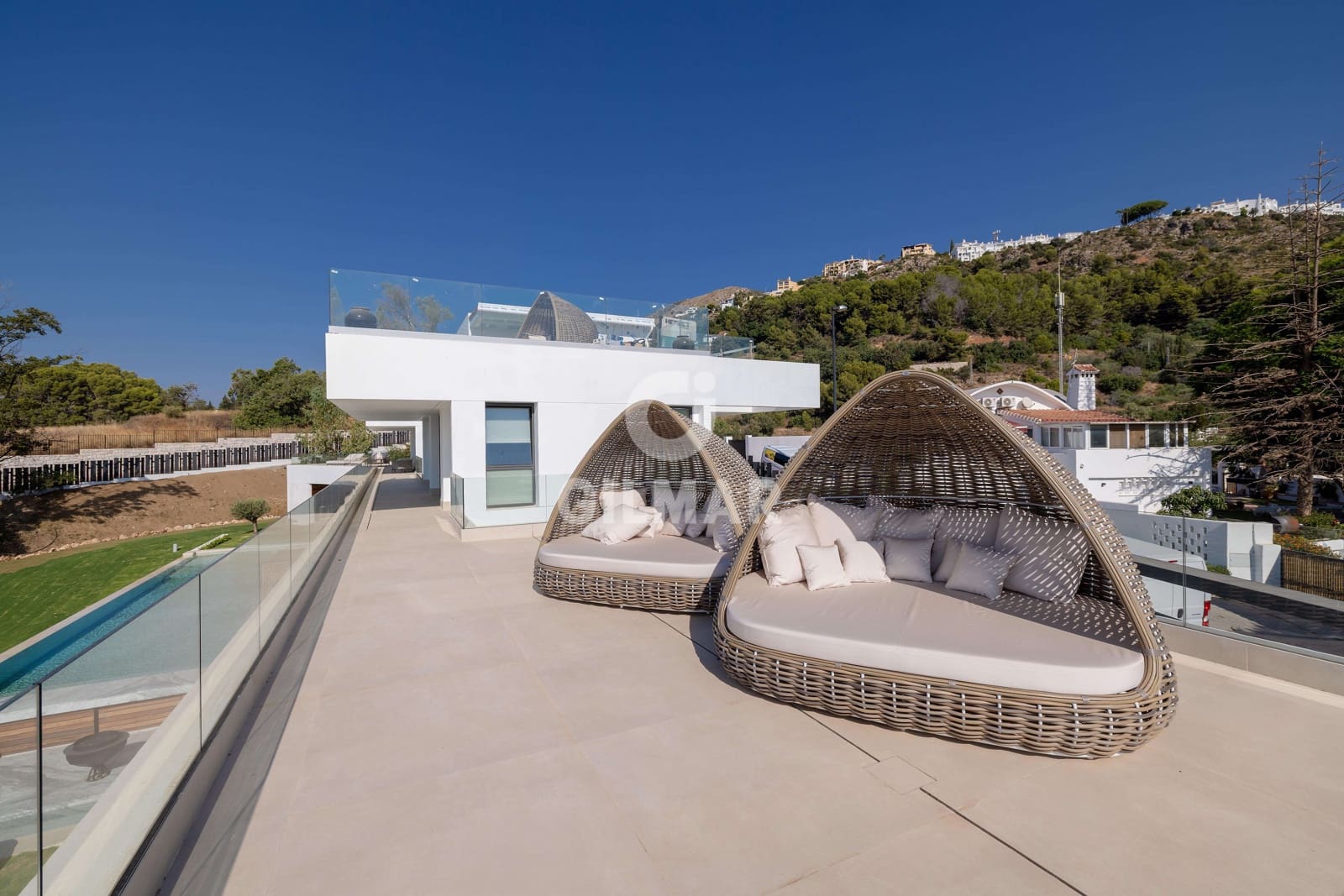 7 sypialnia Willa na sprzedaż w Benalmadena Costa z basenem garażem - 4 450 000 € (Ref: 9205881)