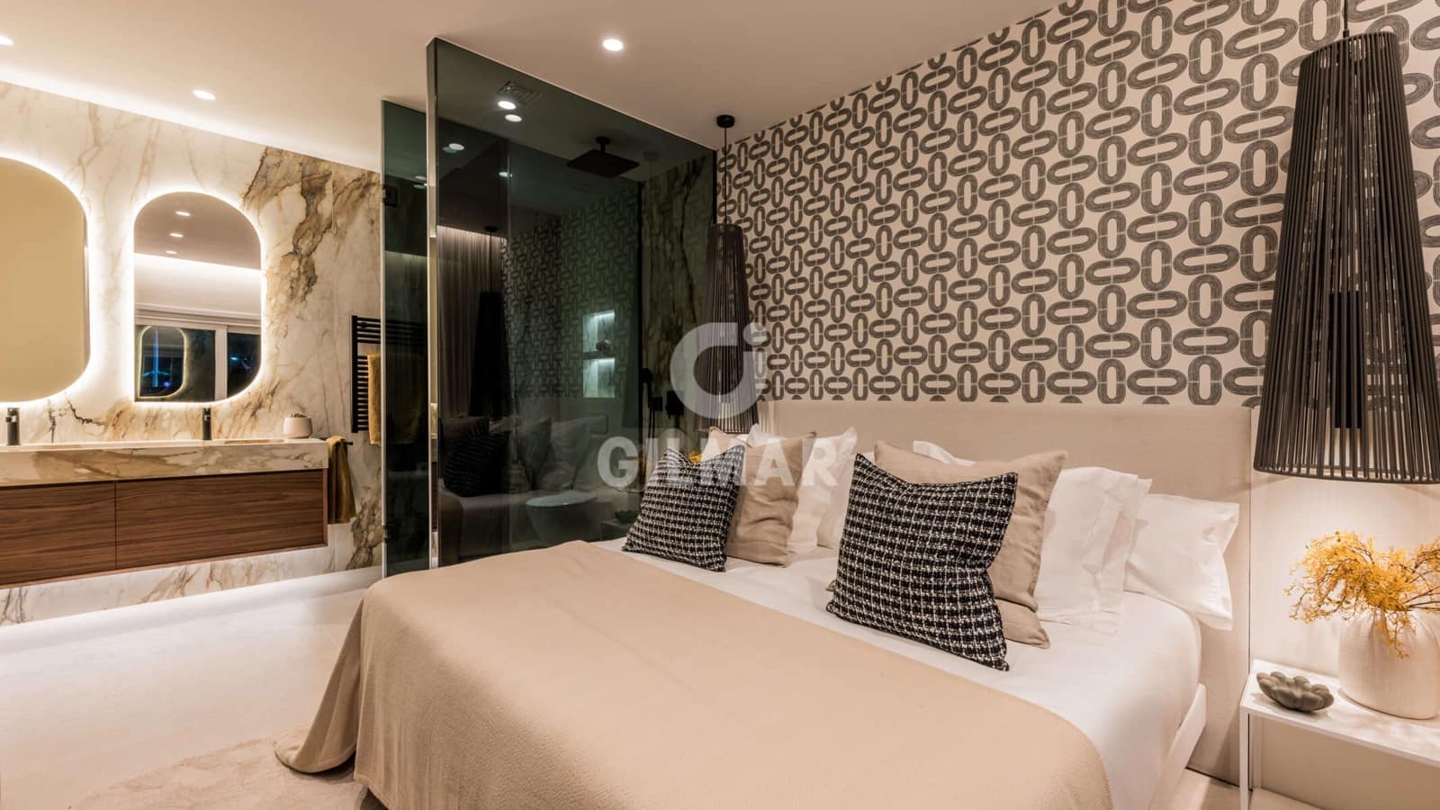 3 camera da letto Appartamento in vendita in New Golden Mile con piscina garage - 1.825.000 € (Rif: 9205977)