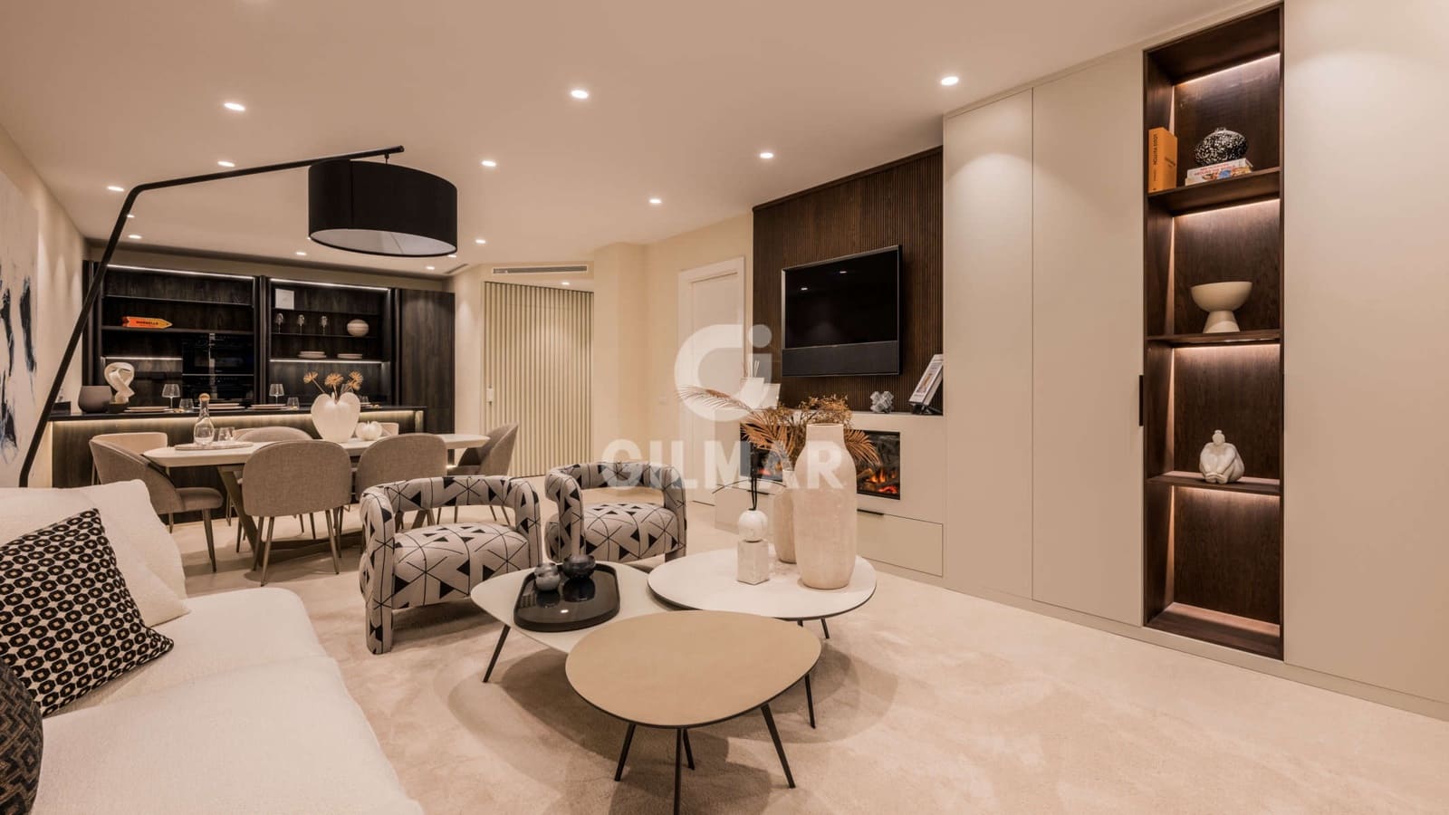 3 camera da letto Appartamento in vendita in New Golden Mile con piscina garage - 1.825.000 € (Rif: 9205977)