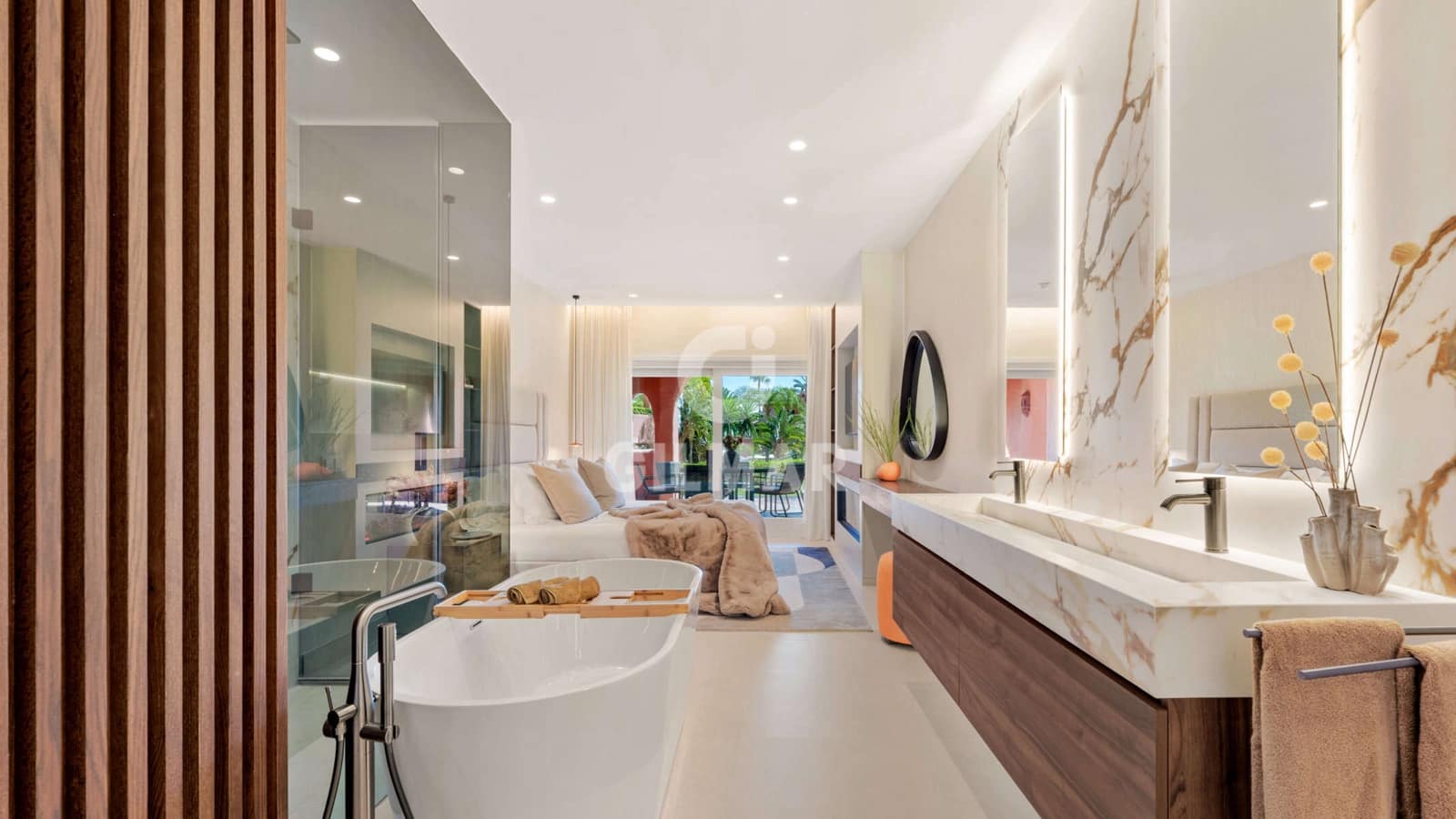 3 camera da letto Appartamento in vendita in New Golden Mile con piscina garage - 1.825.000 € (Rif: 9205977)