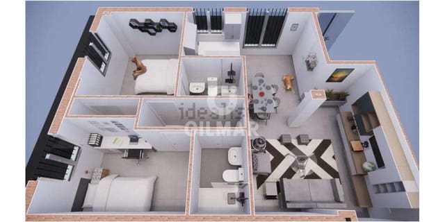 2 soverom Leilighet til salgs i Nervión, Sevilla by - € 225 000 (Ref: 9207409)