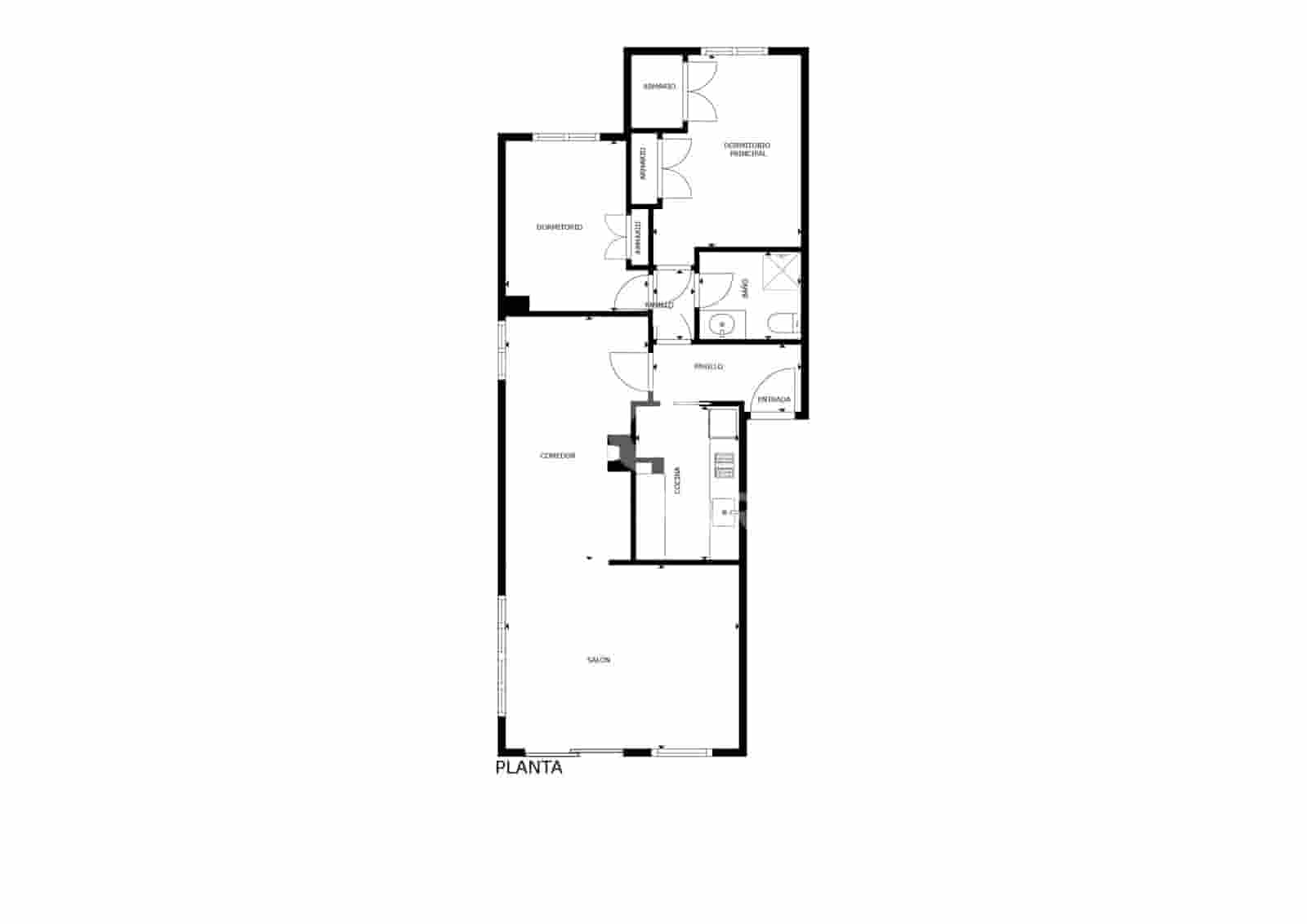 2 slaapkamer Penthouse te koop in Malaga stad met garage - € 680.000 (Ref: 9216774)